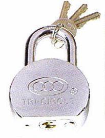 Tri-Circle Yuvarlak �elik Asma Kilit